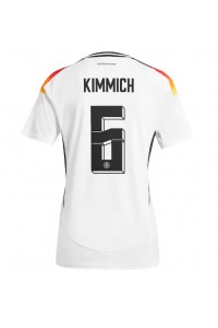 Duitsland Joshua Kimmich #6 Voetbaltruitje Thuis tenue Dames EK 2024 Korte Mouw